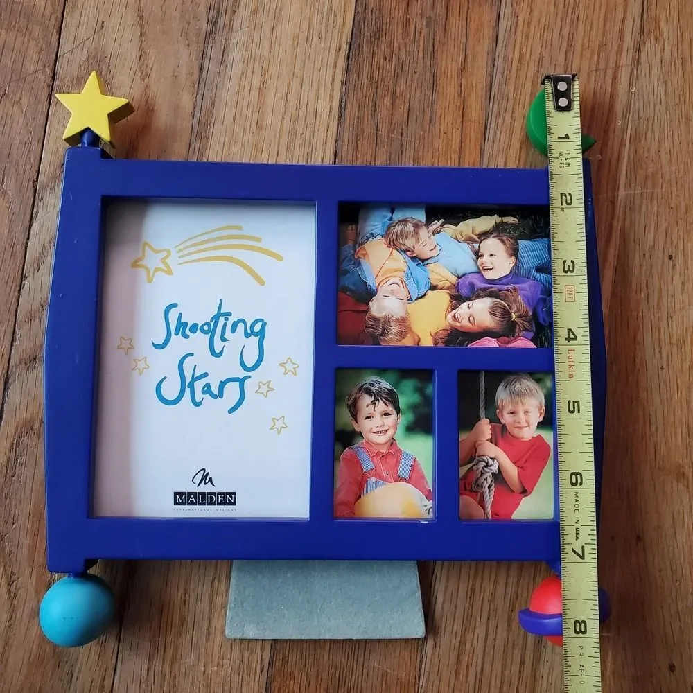 Shooting Stars space themed multi photo picture frame‎